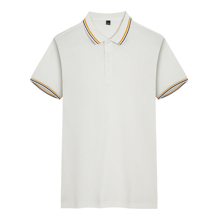Summer Polo Shirt Lapel Short Sleeve T-shirt