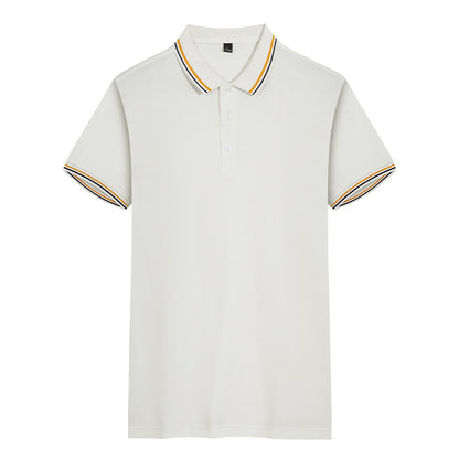 Summer Polo Shirt Lapel Short Sleeve T-shirt