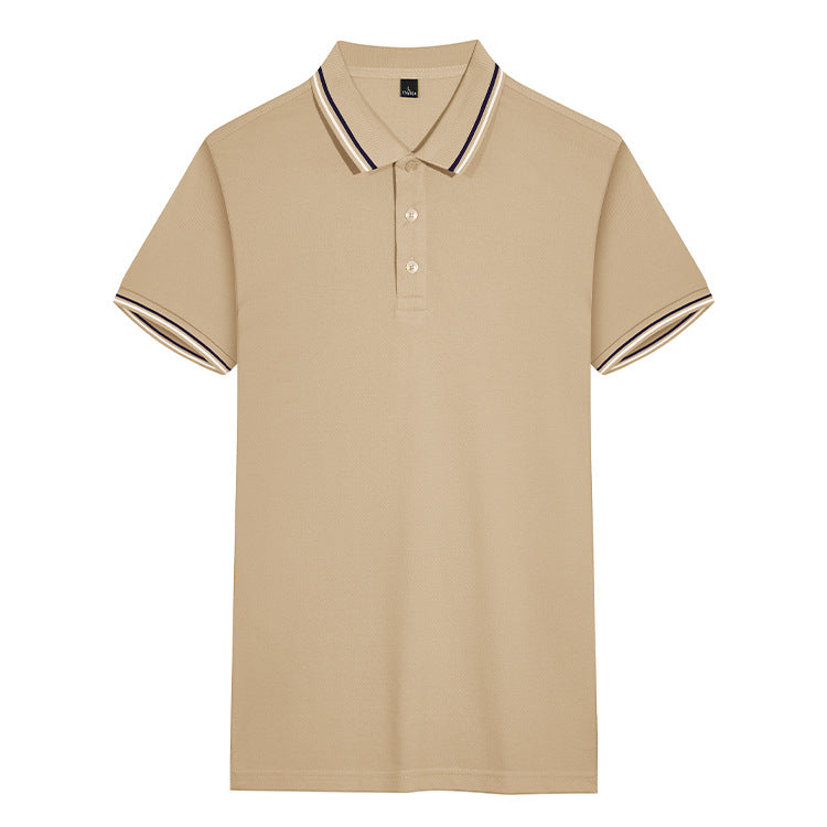 Summer Polo Shirt Lapel Short Sleeve T-shirt