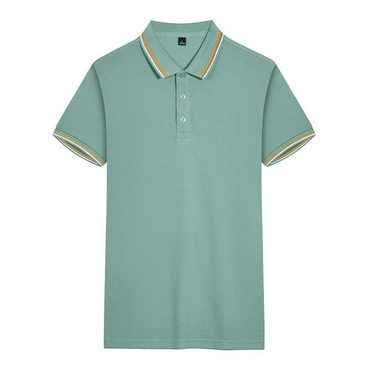 Summer Polo Shirt Lapel Short Sleeve T-shirt